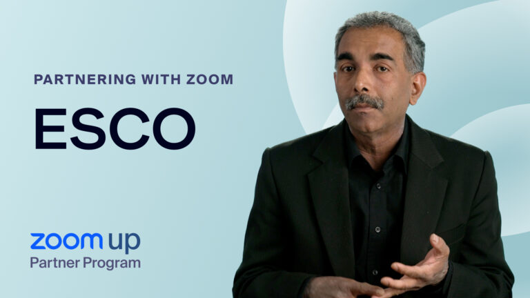 ESCO_Partnering With Zoom